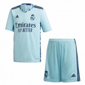 Real Madrid Fodboldtrøjer Målmand Børn Hjemmebanesæt 2020/21 Kort ærmer